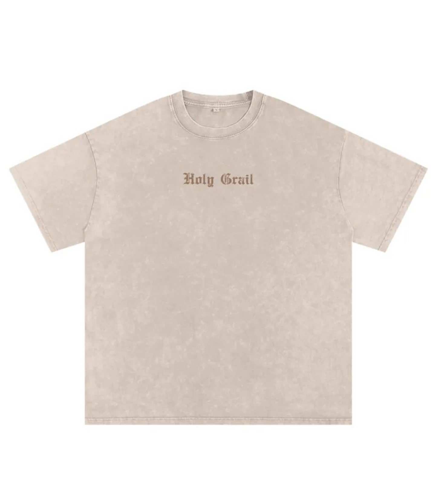 Holy Grail -King of Kings - Acid Wash Oversize T-Shirt - 250 GSM - 2 WEEKS TO SHIP